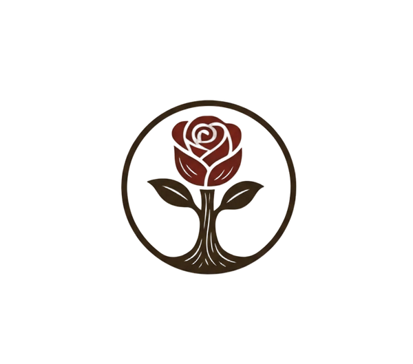 Red Rose Wood Art UK